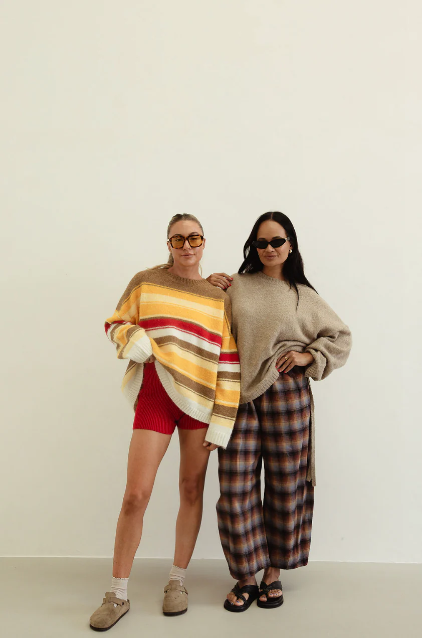 Isabel knit - autumn stripe - Image 4