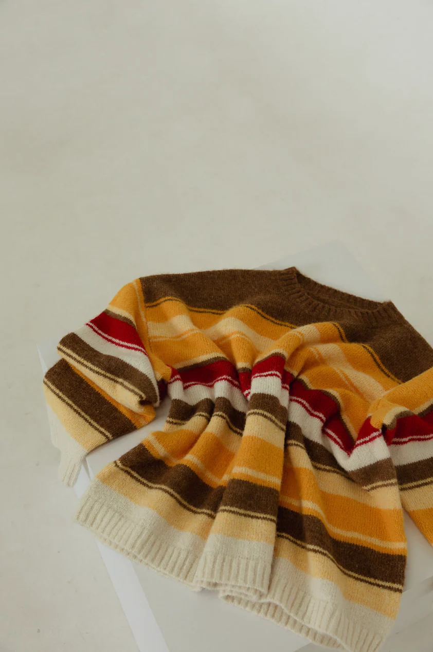 Isabel knit - autumn stripe - Image 6