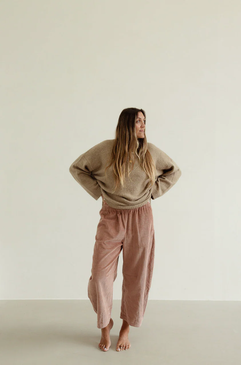 Isabel tie side knit - oatmeal - Image 8