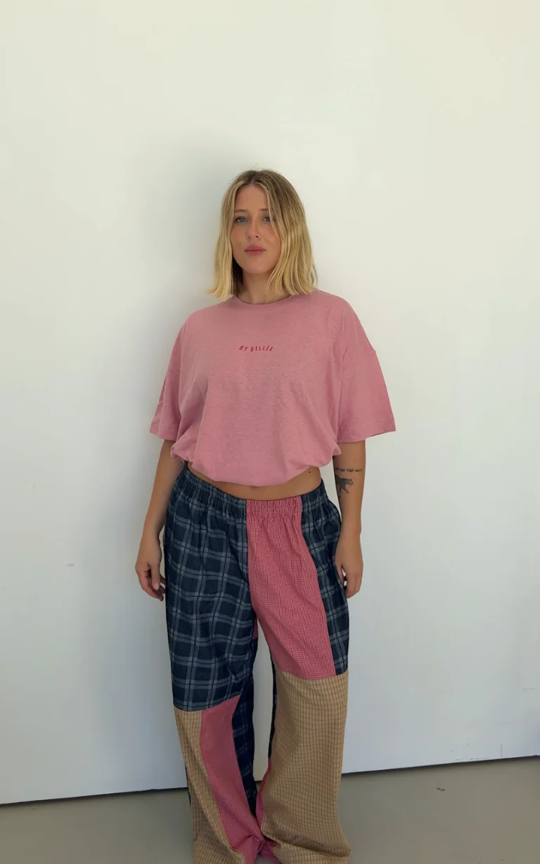 Olive checkerboard pant - Image 3